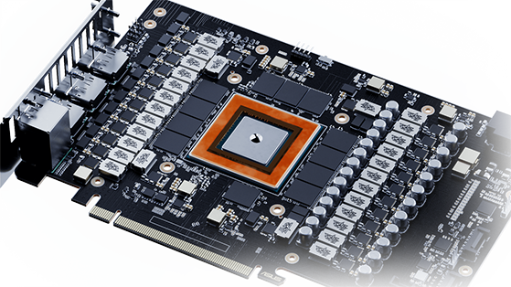 ROG Matrix GeForce RTX 4090 インテリア ASUS ROG、液体金属と360mm AIO水冷採用のOC版GeForce RTX 4090